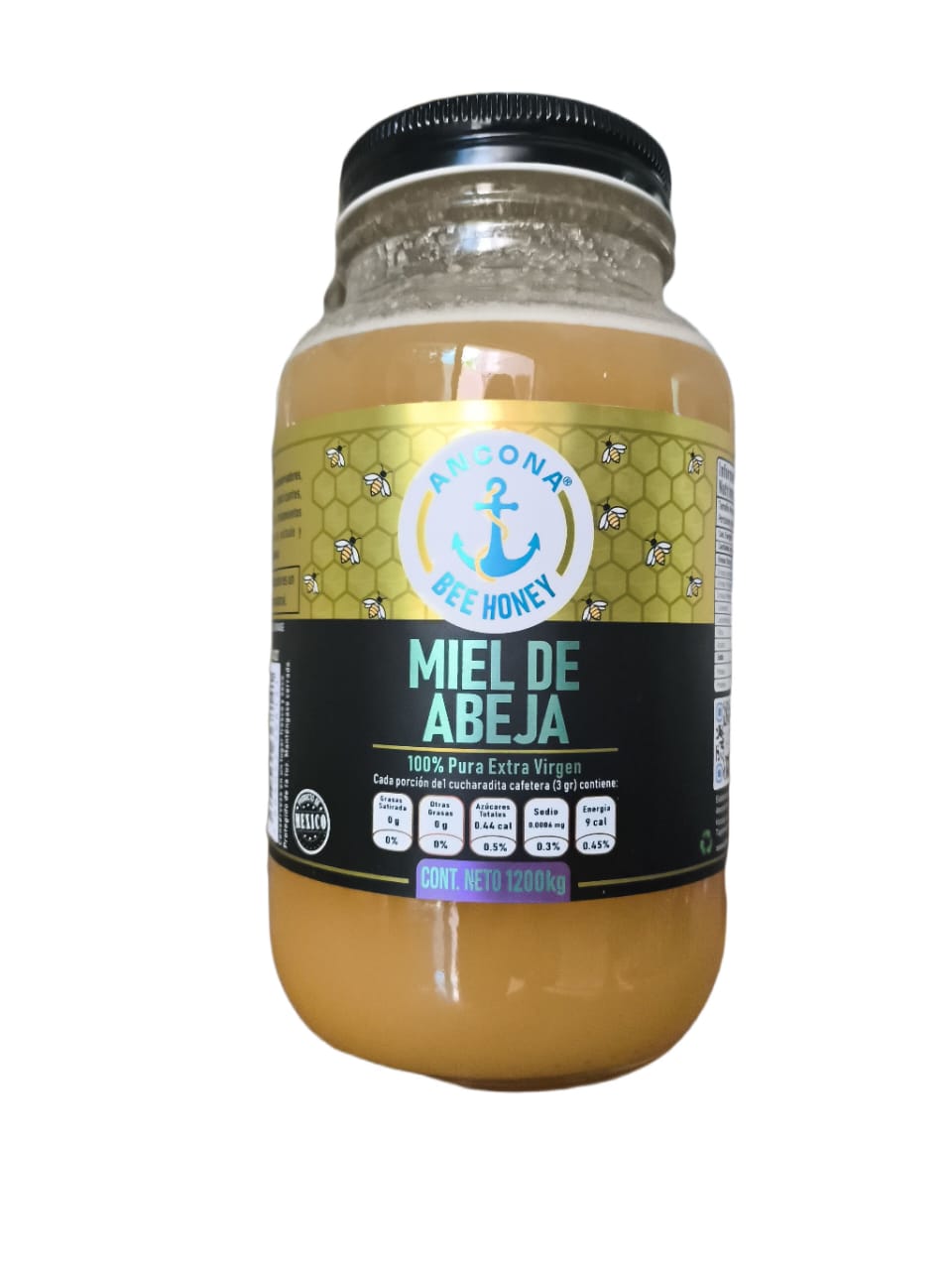Miel de Abeja Grande 1200gr