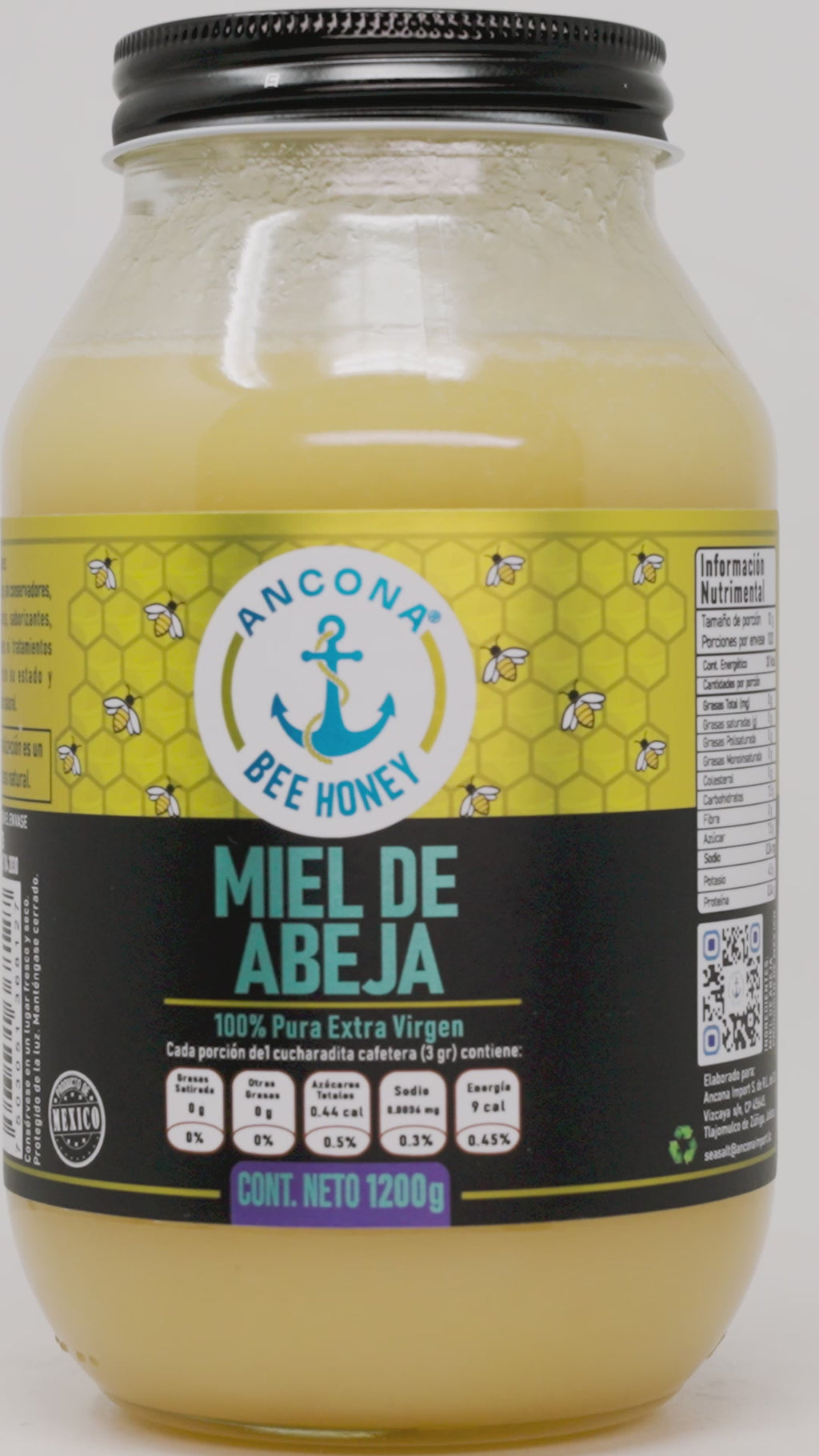 Miel de Abeja 100% Natural Virgen