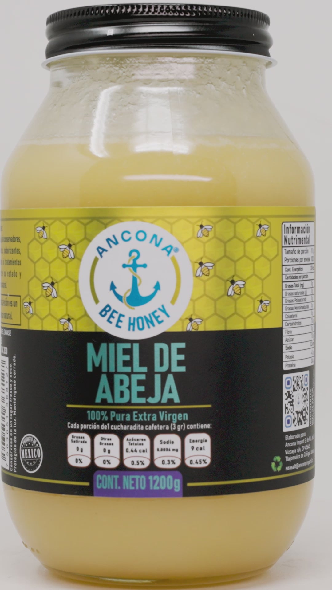 Miel de Abeja 100% Natural Virgen